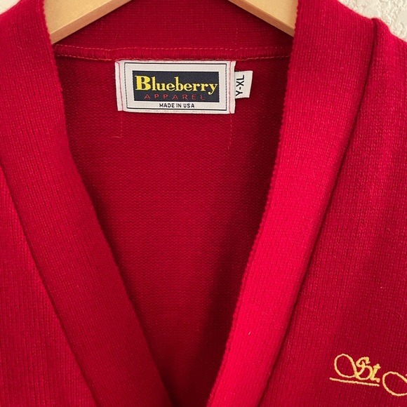 St Francis | Academia knit sweater collegiate varsity cardigan women’s x… - Picture 3 of 7
